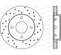 BDRS2055.25 OPEN PARTS Disco freno per MITSUBISHI,SMART