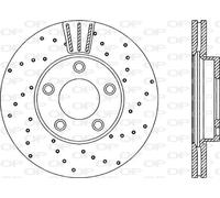 BDRS2142.25 OPEN PARTS Disco freno per MAZDA