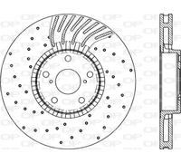 BDRS2284.25 OPEN PARTS Disco freno per LEXUS,TOYOTA