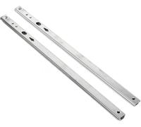 BDSDFSA Guide per cassetti, Raccordi Hardware mobili con Guida telescopica Cuscinetti a(14inches (342mm))