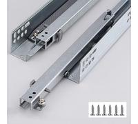 BDSDFSA Guide per cassetti, Sottopiano, Guida di Scorrimento cassetti nascosti(Three Stage Buffer,300mm)