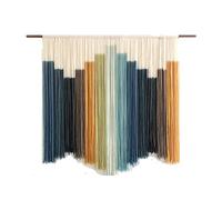 BDSHGRDH arazzi, Decorazione da parete in stile boho for camera letto con arazzo fatto a mano nappe in corda di cotone intrecciate, soggiorno geometrico