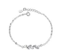 BDSHGRDH bracciali da Donna， Squisito Braccialetto a Forma di Vite in Argento a Mano, alla Moda, Gioielli in da Donna, Regali for Sorelle, Amiche, Coppie