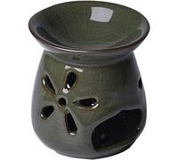 BDSHGRDH Bruciatore di incenso, Diffusore di profumi in Ceramica Fatto a Mano, diffusore Oli Essenziali, candelabro Scavato for Spa, Yoga e Meditazione