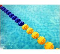 BDSHGRDH Divisorio per corsie, Adatto for Piscine di Ville/Club Nuoto/Aree Pericolose, Kit Galleggiante Sicurezza for Piscina in Nylon(Diameter 12cm/4.7in,5m/16.4ft)