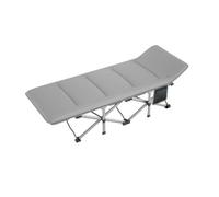 BDSHGRDH letto pieghevole, Household Simple Nap Bed, Office Adult Nap, Marching Bed, Portable Multifunctional Lounge Chair Recliner(Large)