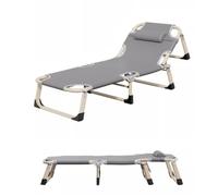 BDSHGRDH letto pieghevole, Simple Sleeping Bed, Multi-function Portable Recliner, Office Camping Bedroom Bed Recliner