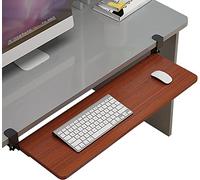 BDSHGRDH prolunga per scrivania， Estensione for scrivania for computer - Vassoio for tastiera con morsetto regolabile for Cassetto ergonomico scorrevole for tastiera(A,520 * 250 mm(21 * 10 Inch))