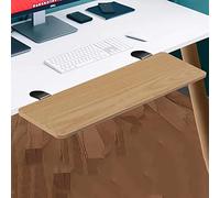 BDSHGRDH prolunga per scrivania， Piattaforma for tastiera pieghevole con cassetto for, morsetto for vassoio for, slitta for(Natural,75Cm*24Cm)