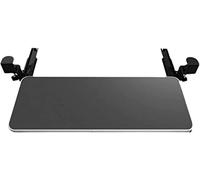 BDSHGRDH prolunga per scrivania， Supporto for tavolo Bracciolo for ripiano for bracciolo angolato Scorrevole Colore legno(Black,75 * 24Cm)