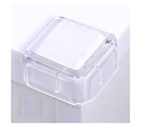 BDSHGRDH protezioni angolari， Confezione da 10 cuscinetti angolari for tavolo, angolo trasparente in silicone for bambini, anti-collisione(Medium)