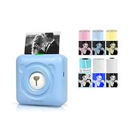 BDSHGRDH stampante fotografica, Mini stampanti tascabili Stampante fotografica Bluetooth(Blue Printer add 6Group)
