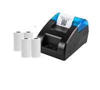 BDSHGRDH stampante fotografica, Stampante POS da tavolo 58 mm, stampante for ricevute USB Bluetooth, for ristoranti, stampa di fatture in cucina(USB and 4Rolls)