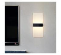 BDSHL Applique Murale da Parete a LED Semplice Lampada da Comodino Camera da Letto 220V Soggiorno Corridoio Hotel Corridoio Illuminazione a LED Luci Decorative