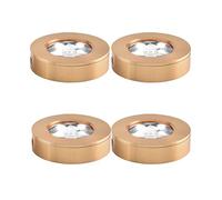 BDSHL Mini faretto a soffitto da 4 Pezzi Sottile COB Armadio in trucioli di Filo d'oro Puro Armadio Mini faretto da controsoffitto Faretto Rotondo Color : Neutral Light(4000K), Size : 7w