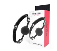 Bdsm bavaglio in silicone nero, Poids 0.105 kg