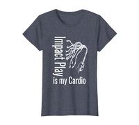 BDSM Impact Play è Il Mio Cardio sculacciata flagellazione Maglietta, Donna, Pervinca, 3XL