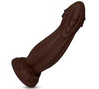 BDSMAGE 13.6cm Piccole Dildo Sex Toys per Donna Uomini, Serpente simulato Anal Dildos con forte ventosa, Plug Anale-dilatatore Sex Toy Butt Plug, Plug Anale per Donne Uomo Coppia (M)