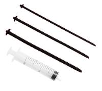 BDSMAGE 3 Dilatatori Uretrali con siringa & 3 Anelli Pene, Maschile Dilatatore Uretra Pene Plug per uomini, Giocattoli sessuali Dilatatore Uretrale