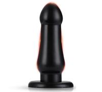 BDSMAGE Dildo Anale con Ventosa, Plug Anale XXL per Uomini e Donne, Giocattoli Anali Dildo Prostatico, Dilatatore Anale Sextoy Anale Plug pour Homme Femme (Noir)