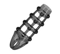 BDSMAGE Manicotto per l'ingrandimento del pene, Manette per la ritenzione del prepuzio, Giocattoli sessuali per coppie, Anello per il pene, Manicotto per il pene per uomini