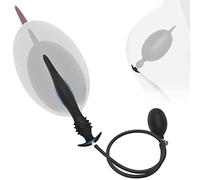 BDSMAGE Plug anale gonfiabile, Dildo Anal Plug in Donne Uomo, Analesex Plug Anale-Dilatatore, Anal Plug Coppie, Plug Anali Silicone, Sex Toys per coppie principianti professionali