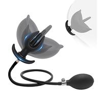 BDSMAGE Plug anale gonfiabile, Dildo Anal Plug in Donne Uomo, Sex Toys Sessuali Plug Anale-dilatatore, Palline anali Plug Per Adulti Sextoy, Butt Plug Anali Silicone Giocattoli