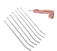 BDSMAGE Set di Dilatatori Uretrali in Acciaio inox, 7pcs Dilatatore Uretra per Uomo, Sextoys Uomo Stimolatore Pene Plug per uomini, Dilatatori Uretrali per uomini masturbazione