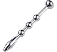 Bdsmage uomo sonda uretrale 6cm ⌀0,31-0,6cm dilatatore in acciaio inox FOPS N16-61