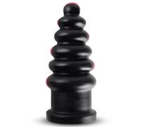 BDSMJOY Butt plug Dildo Anale XXL Dildo Gigante, grande Plug Anale con Ventosa, Perline Anali Giocattoli Anali Sesso Estremo Espansore Anale Fisting Giocattoli Sessuali per Coppie Donne Uomini