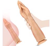 BDSMJOY Dildo anale extra large Φ 7,5 cm, plug anale gigante XXL con ventosa, giocattoli anali, giocattoli sessuali da fisting, giocattoli sessuali erotici per donne e uomini estremi (Color Carne)
