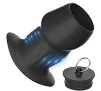 BDSMJOY Dildo Plug anale cavo, Butt Plug Anali Silicone Giocattoli, Anal Plug Plug Anale-Dilatatore per Giochi anali, Sex Toy Plug Anali Sexytoysys Donne Uomo (L)