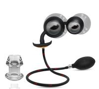 BDSMJOY Plug anale gonfiabile con Plug anale cavo, Set di plug anali multifunzionali per giocattoli sessuali, Butt plug Anal Sesso Giocattoli Sex Toys per uomini donne coppie