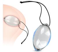 BDSMLOVE Plug anale in vetro con Corda di sicurezza, Plug Anale-dilatatore ovale, Plug Anali Sexytoysys Donne Uomo, Dilatatore Ano Buttplug Sex Toys per uomini donne coppie (S)