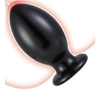 BDSMLOVE Plug Anale Sex toys con Forte ventosa, Plug Anale-dilatatore Donna Sex Toy Butt Plug, Butt Plug Anali Silicone Giocattoli, Donna Uomo Dildo Anale Plug Sexytoysys (M)