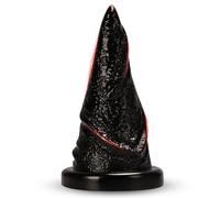 BDSMYEE Grande Plug Anale Dildo Anale XXL, Monster Dildo Plug Anale Coda Dildo per Donne e Uomini, Plug Giocattolo Sessuale Dilatatore Anale Espansore Anale Giocattoli Anali (Nero)