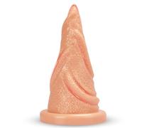 BDSMYEE Grande Plug Anale Dildo Anale XXL, Monster Dildo Plug Anale Coda Dildo per Donne e Uomini, Plug Giocattolo Sessuale Dilatatore Anale Espansore Anale Giocattoli Anali (Colore della pelle)