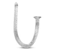 BDSMYEE Plug Anale Extra Lungo Dildo Sex Toys, Plug Anale con Ventosa Donne Uomo Coppia Dilatatori Anali Dildo Trasparente Buttplug (XL)