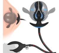 BDSMYEE Plug anale gonfiabile, Plug Anale Sex toys, Plug Anale-Dilatatore Donna, Anal Plug Butt Plug in Silicone, Plug Anali Donna Uomo Dildo Anale Plug