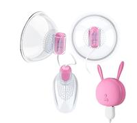 BDSMYEE Vibratore per capezzoli con succhiatore per clitoride per donne, vibratore con 10 modalità, stimolatore per capezzoli, giocattolo sessuale SM per coppie estreme, giocattolo sessuale