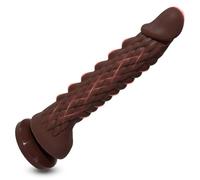 BDSMYOU Dildo Anale Sex Toys,Plug Analesex Toy,Plug Anale Monster Dildo con ventosa,Pene Finto che si Scappella,Plug Anale-Dilatatore Donna Uomo,Sexytoysys Coppia,Toys Sessuali per Coppie (S)