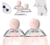 BDSMYOU Pompa per Capezzoli e Vagina 3 in 1 Sex Toys,Stimolatore per Clitoride,Succhia Clitoride e Capezzoli,Vibratoreper Donna Professionale con Telecomando,Sexytoysys Donna (A)