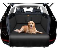 BDVIK Telo Cane Auto Bagagliaio per Tiguan 2. Gen/Tiguan Allspace 2016 2017 2018 2019 2020 2021 2022 2023,Antistrappo e Impermeabile con Protezione Laterale Telo Bagagliaio Auto,A/Orange