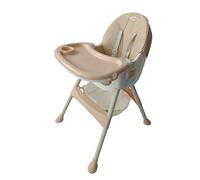 BDW - Seggiolone 4in1 - Seggiolone per Bambini - da 6 Mesi - Seggiolone per Bambini con Poggiapiedi, Cinghia, Tavolo - Seggiolone con Funzione Reclinabile, Seggiolone Pieghevole - Beige