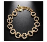 BDXMKS Bretelle Reggiseno Anello con Strass Top a Catena con Spalla for Donna Moda Cinturino Reggiseno Lingerie Catene for Il Corpo Gioielli Accessori for Abiti(1 Pair Gold)