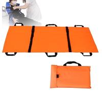 BDXZJ Barella di Emergenza Barella Pieghevole Barella di Pronto Soccorso Pieghevole Telo per Spostare Anziani Allettati Barella di Emergenza unità di Trasporto Portatile Medica Borsa B,160 * 70cm