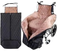 BDXZJ Coperta Invernale per Sedia A Rotelle, Coprigambe Foderato in Pile Antivento Coperta Gambe Scooter per La Parte Inferiore della Gamba Calda per Pazienti Anziani E Disabili B