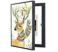 BDXZJ Copertura del Contatore Elettrico Pittura Decorativa Coperchio Scatola Decorativa Nascondere I Dipinti Arte da Parete Copri Contatore Copertura Quadro Elettrico da Interno N,40 * 50cm
