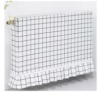 BDXZJ Copritermosifone Stoffa con Design A Copertura Totale, Copri Calorifero, Copertura Antipolvere per Radiatore, Lavabile, Copri Termosifone per Casa con Apertura Laterale F,L120*H60