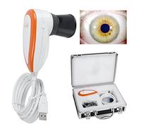 BDXZJ Fotocamera per Analisi Dell'iride, Fotocamera per Iridologia con Analizzatore Dell'iride USB da 5,0 MP, con Lampada USB Sinistra/Destra da 5,0 Megapixe